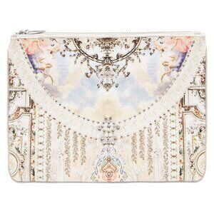 Camilla Crystal Castle Clutch b48E